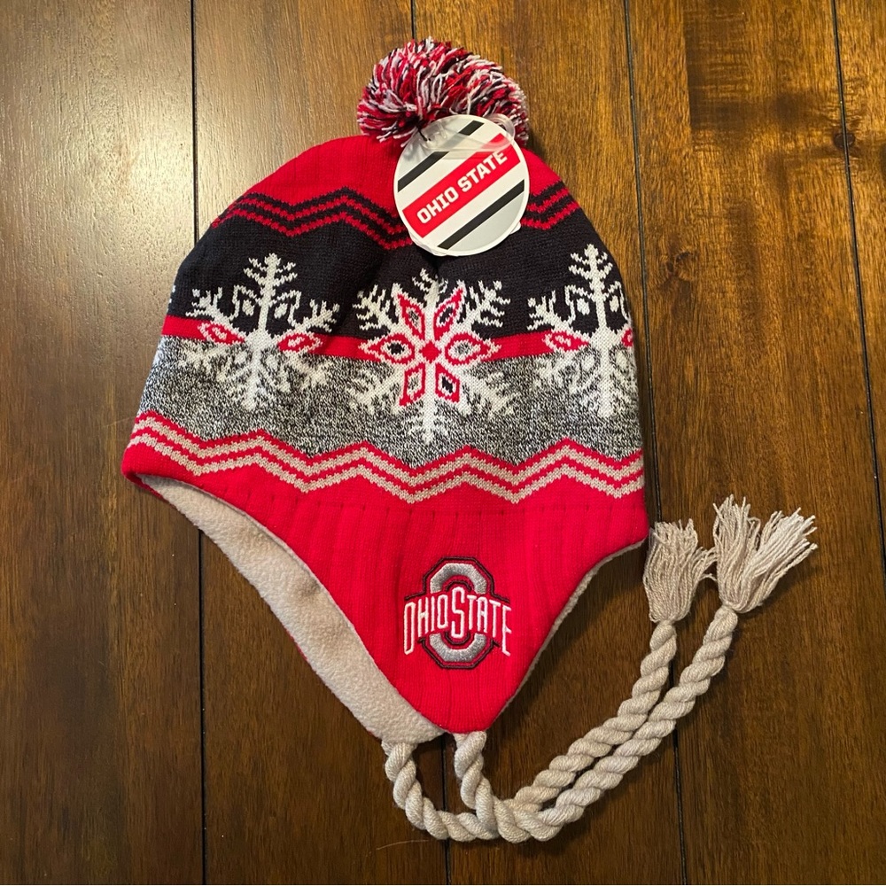 NWT Unisex NCAA Ohio State Knit Hat